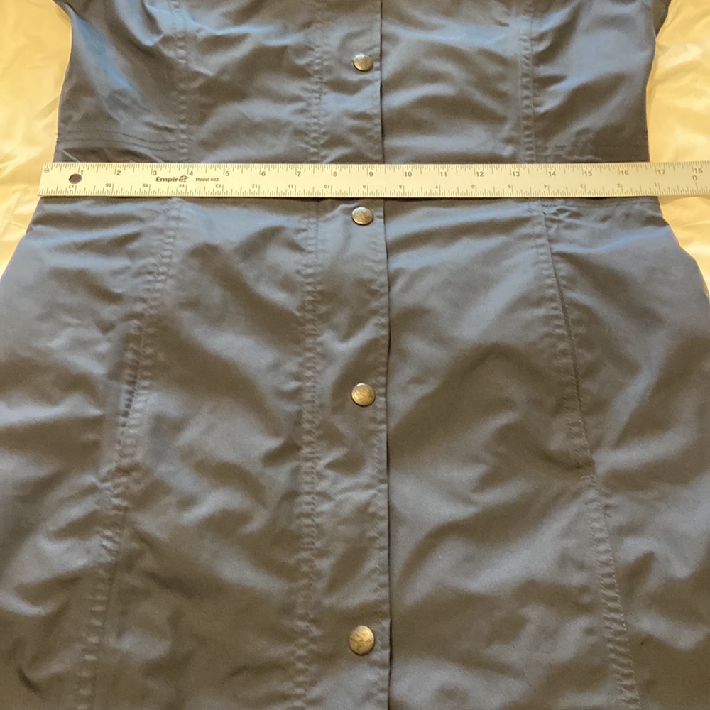 I Spiewak & Sons Womens SZ Med Utility/Rain Jacket w/hood Navy, EC, Durable! - Picture 10 of 17